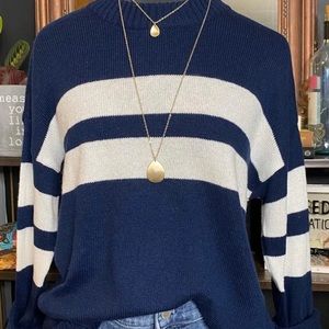 American Eagle striped sweater
